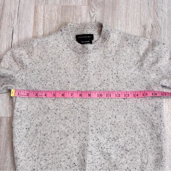 Cashmere Tahari Women's Gray Sweater XS - Picture 4 of 7